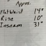 Fashion Express Pants Women’s Lg Super Flare Striped NWOT Western Boho Photo 7