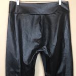 Honeylove Women’s Faux Leather Vegan Black Pull Photo 7