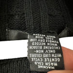 Alfani Black Short Sleeve Cable Knit Sweater Dress XL Photo 5