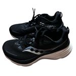 Saucony  Hurricane 24 Womens 8 Wide Shoes Black S10933-100 Running Sneaker Road Photo 2