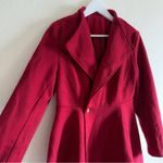 SheIn Red Skater Coat Photo 1