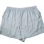 Lulus  Light Blue Elastic Waist Polyester‎ Shorts Women's Size Large Photo 0