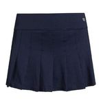 Eleven Women`s Flutter pleated 13 Inch Tennis Skort LARGE Admiral Navy UPF Blue Photo 0