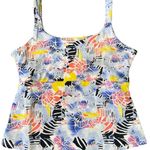 Nwt Free People FP Movement Never Better Long Tank Mystic Floral Combo Size S White Photo 8