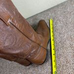 Ben Miller Brown Womans Cowboy Western Leather Boots Size 7.5 Boho Festival EUC Photo 7