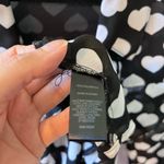 EXPRESS Portofino Top Heart Print Portofino Shirt XS blouse black white Photo 7