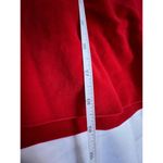 VTG Red Velvet Skirt High Waist Mid Length 1950s Style Zip Closure 12x19/US 0 Photo 12