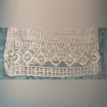 Lucy Paris  Beige Crochet Midi Dress Photo 7