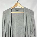 Premise Light Gray Mid Length Lightweight Duster Cardigan Sweater S Photo 2