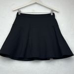 Banana Republic Ponte Fit and Flare Knit Black Mini Skirt Women’s Sz 2 Photo 4