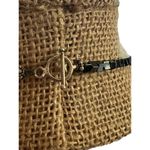 8 Strand Seed Bead Necklace Dichroic Glass Pendant Silver Tone Hematite Photo 5