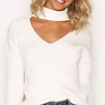 Forever 21 Turtleneck Cut-Out Sweater Photo 0