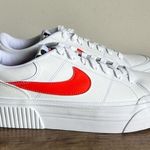 Nike Court Legacy Lift Women's Platform Shoe Size 10 #B1241 Photo 2