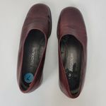 Enzo Angiolini Womens Shoes Size 7 Burgandy Leather Slip On Flat Loafers Photo 37