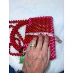 Kate Spade NWT  x Target Women's Red & Pink Beaded‎ Shoulder Bag Casual Photo 11