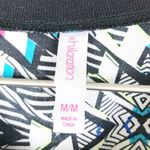 Xhilaration Colorful Kaleidoscope Abstract Print Cap Sleeve Shift Dress Medium Photo 5