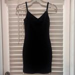 SheIn EZwear Solid Rib-Knit Bodycon Dress Photo 2