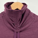 CALIA By Carrie Underwood Warm Collection Funnel Neck Thumbhole Pullover Large Purple Photo 2