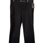 Dickies NWT  Women’s Flex Twill Pants Black Size 10 Short | Straight Leg Workwear Photo 0