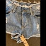 CARMAR 25 Cutoff Jean Shorts Blue Photo 6