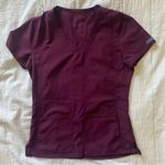 MedCouture scrub top wine purple Photo 0