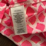 Vineyard Vines  Pink & White Ruffle Long Sleeve Blouse Top Shirt Size Small Photo 5