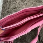 New Retro Pink Suede Haband Purse with Pocket Photo 8