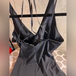 Athleta  Black Bodycon Mini Dress strappy athleisure athletic summer beach lake Photo 6