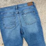 Madewell  Perfect Vintage Distressed Cropped Ankle High Rise Jeans Size 32 Photo 4