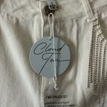 Cloud Ten Cloud Ten She’s Stealing Our Hearts White Girls Trip Rhinestone Shorts Sz S Photo 8