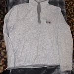 L.L.Bean  Gray Mockneck Sweatshirt Photo 0