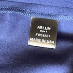 Arlum Royal Blue Indigo Full Asymmetrical Midi Skirt Plus Size 18 NEW Tags Photo 5