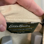 Eddie Bauer  100% linen vintage utility military‎ jacket Photo 5