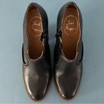 Jack Rogers  Kyle Black Leather Stacked Heel Booties Photo 5