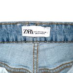 ZARA Halter Denim Light Blue Straight Leg Jumpsuit SMALL Photo 3