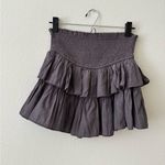 The Impeccable Pig  purple ruffle mini skort Photo 1