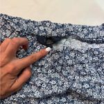 Rachel Zoe  Blue Floral Mini Skirt Photo 1