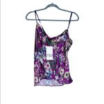 ZARA NWT   Satin Silky Cowl Neck Bloggers Fav Blouse Camisole Purple XS Photo 6