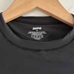 SKIMS  Fits Everybody Crew Neck Long Sleeve Dress in Onyx, Size XXS Photo 2