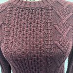Gap Maternity Knit Sweater in Rich Burgundy Photo 1