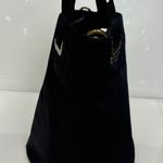 Anna Sui Vintage  Black Bucketbag NO Shoulder Strap Photo 3