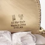 Sam Edelman  Evelan Chain Loafer Mule Wheat Multi Leather Snakeskin Print Size 9 Photo 12