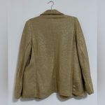 Molly Bracken  Gold Suit Shimmer Blazer and Shorts Photo 6