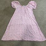 Pink Rose Women’s Small Pink Floral Short Sleeve Dress New With Tags Photo 3