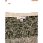 L Love Leopard Print Cardigan Casual Career Workwear Everyday Black Photo 4