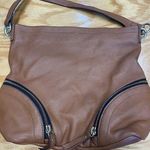 Vince  Camuto Katja Women's Brown Leather Shoulder Strap Hobo Bag B88 Photo 0