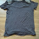 Ellen Tracy  vintage glitter shoulders with shoulder pads top size small Photo 6