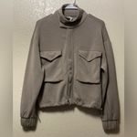Yogalicious  Softlite Scuba Autumn Jacket in Taupe Photo 1