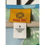 Ruby Rd NWT  V Neck Short Sleeve Swing Hawaiian Floral Print Dress Size Small Photo 4