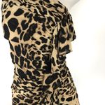 David Meister Dress Size 2 Leopard Animal Print Photo 2